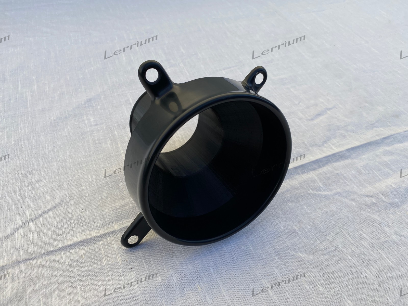 BMW E34 left side headlight duct, 3,5″ intake cold air duct, video