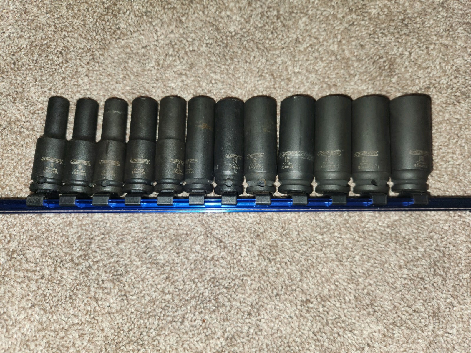 Mac Tools Expert Metric 3/8″ Drive Deep Impact Socket Set 6 point