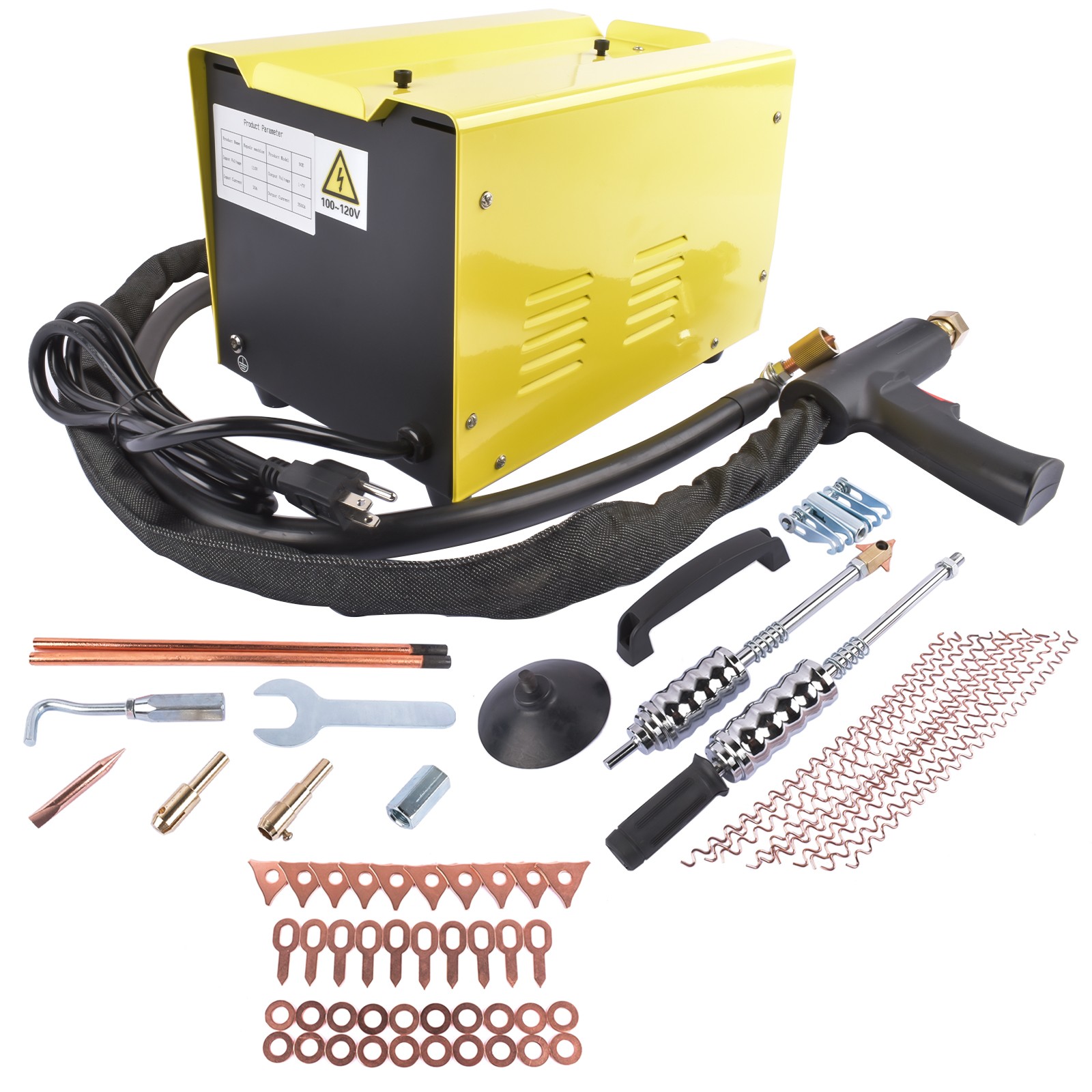 110V 3KW Spot Dent Puller Welder 7 Modes 0.6-1.2mm for Car Body Repair New