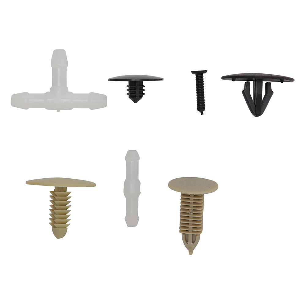 500X Plastic Car Body Trim Clips Universal Auto Rivet Fasteners Expansion Screws
