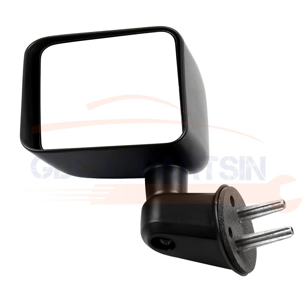 For 2007-2017 Jeep Wrangler Driver Side Mirror Manual Adjustment Manual Fold