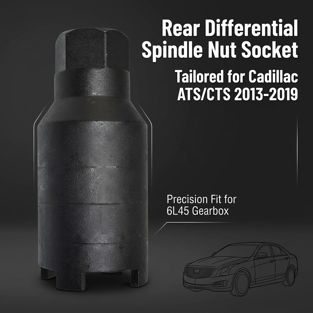 Rear Differential Spindle Nut Socket Wrench for Cadillac ATS CTS 2013-19