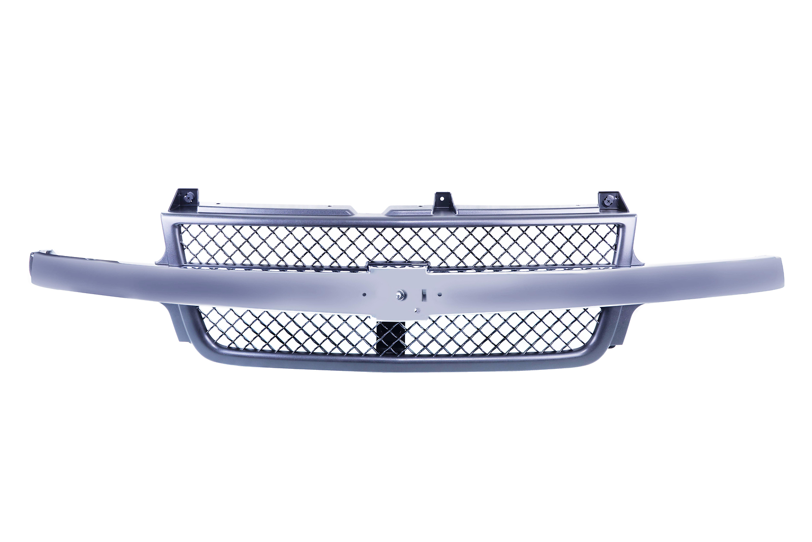 Grille Mesh w/Chrome Bar For 01-02 Chevrolet Silverado 2500 3500 HD GM1200523