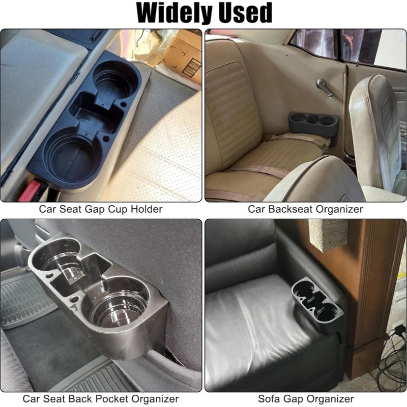 Universal Car Seat Seam Wedge Cup Holder Phone Holder Drink Bottle Mount Stand