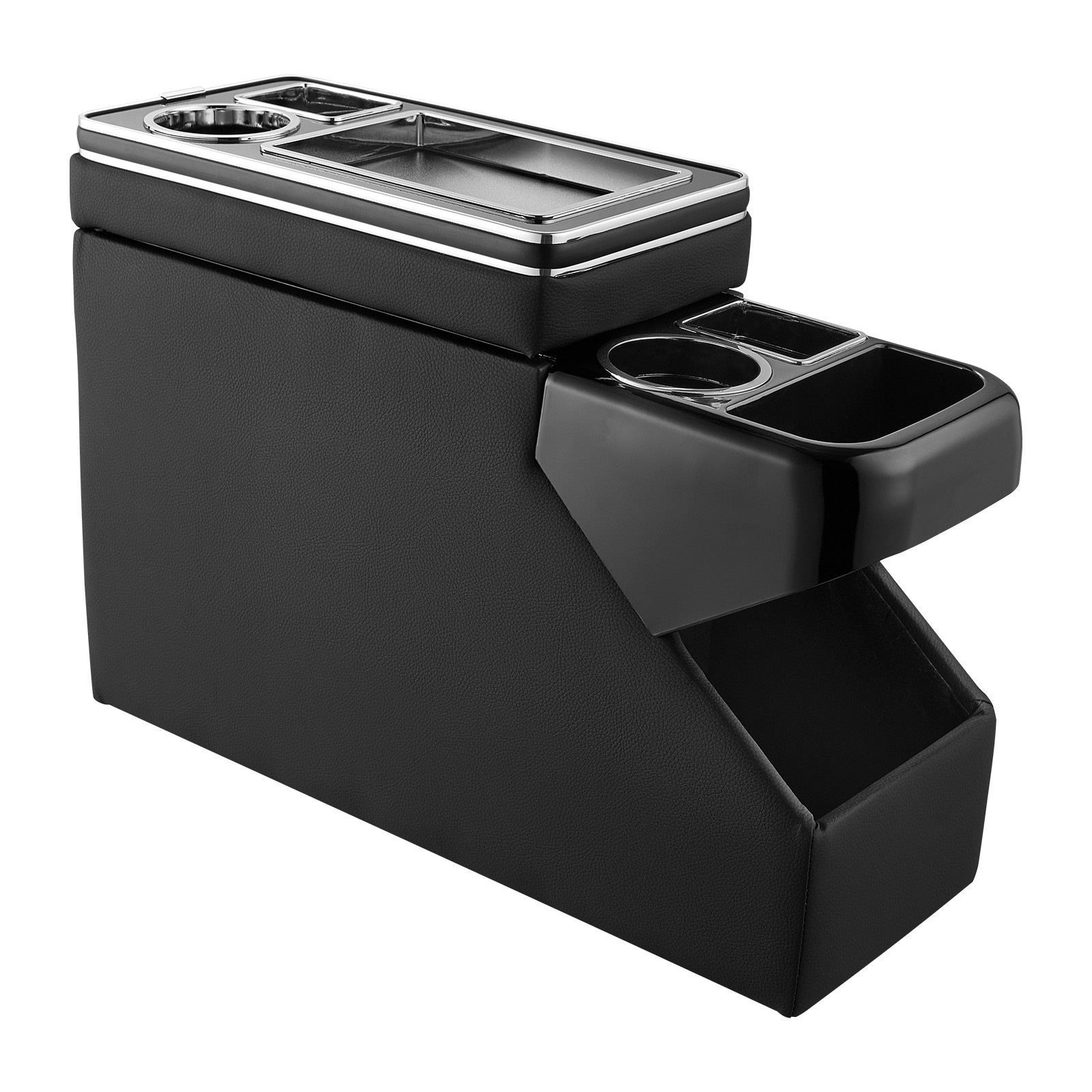 VEVOR Center Console Between Seat Floor Console Storage Box Tools Organizer