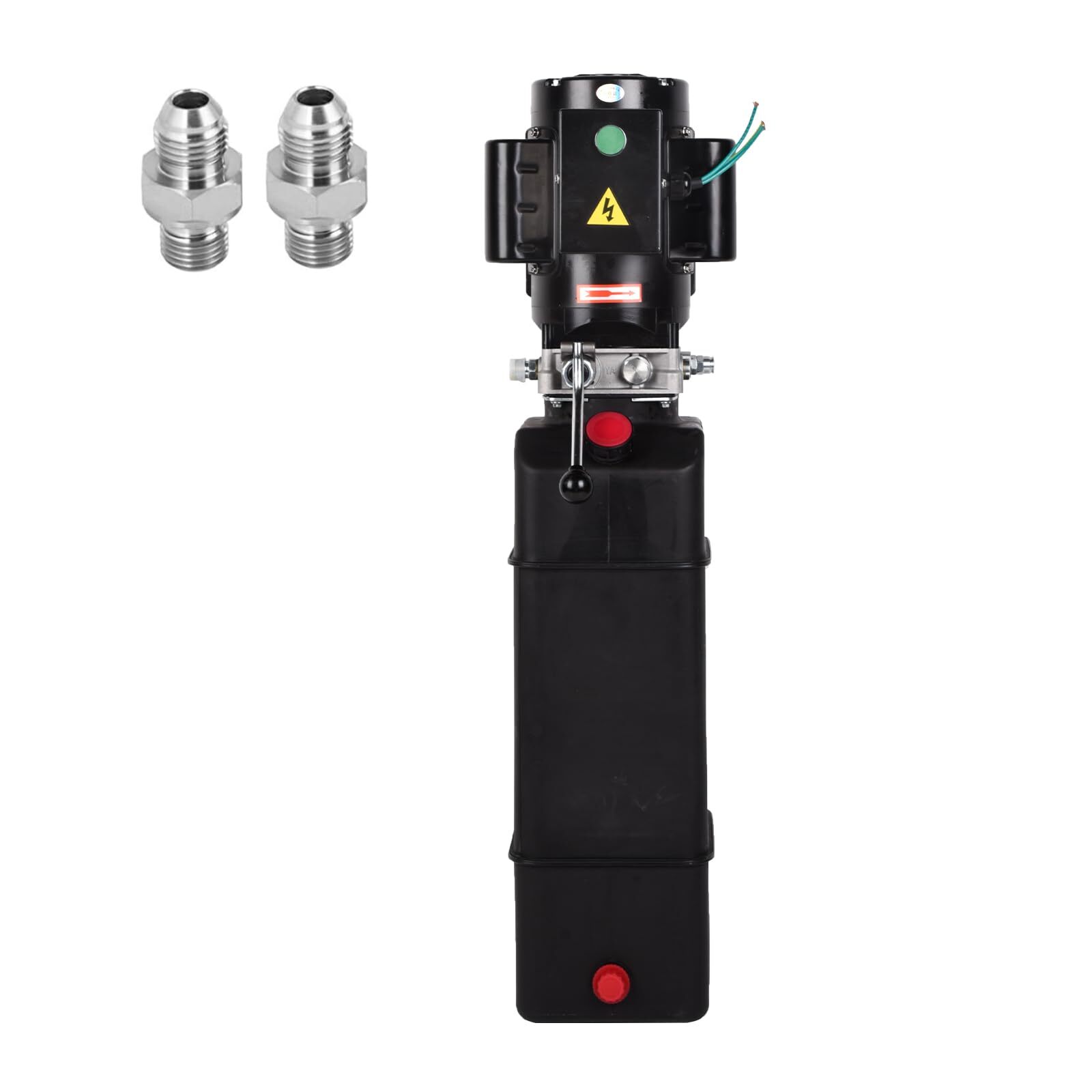 4 Gallon Hydraulic Power Unit Pump Single Phase 3450rpm 2HP Portable Car Lift
