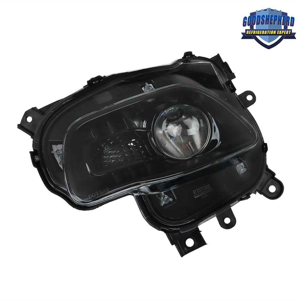 Halogen Left&Right Headlights For 2014-2017 2018 Jeep Cherokee Black Headlamps