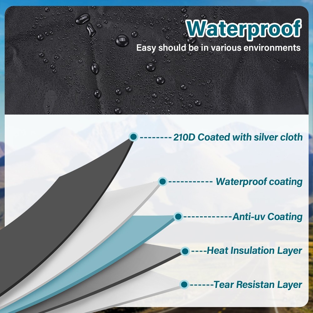 Large Quad ATV Cover Storage Waterproof Rain Dust Protection For Honda TRX250X