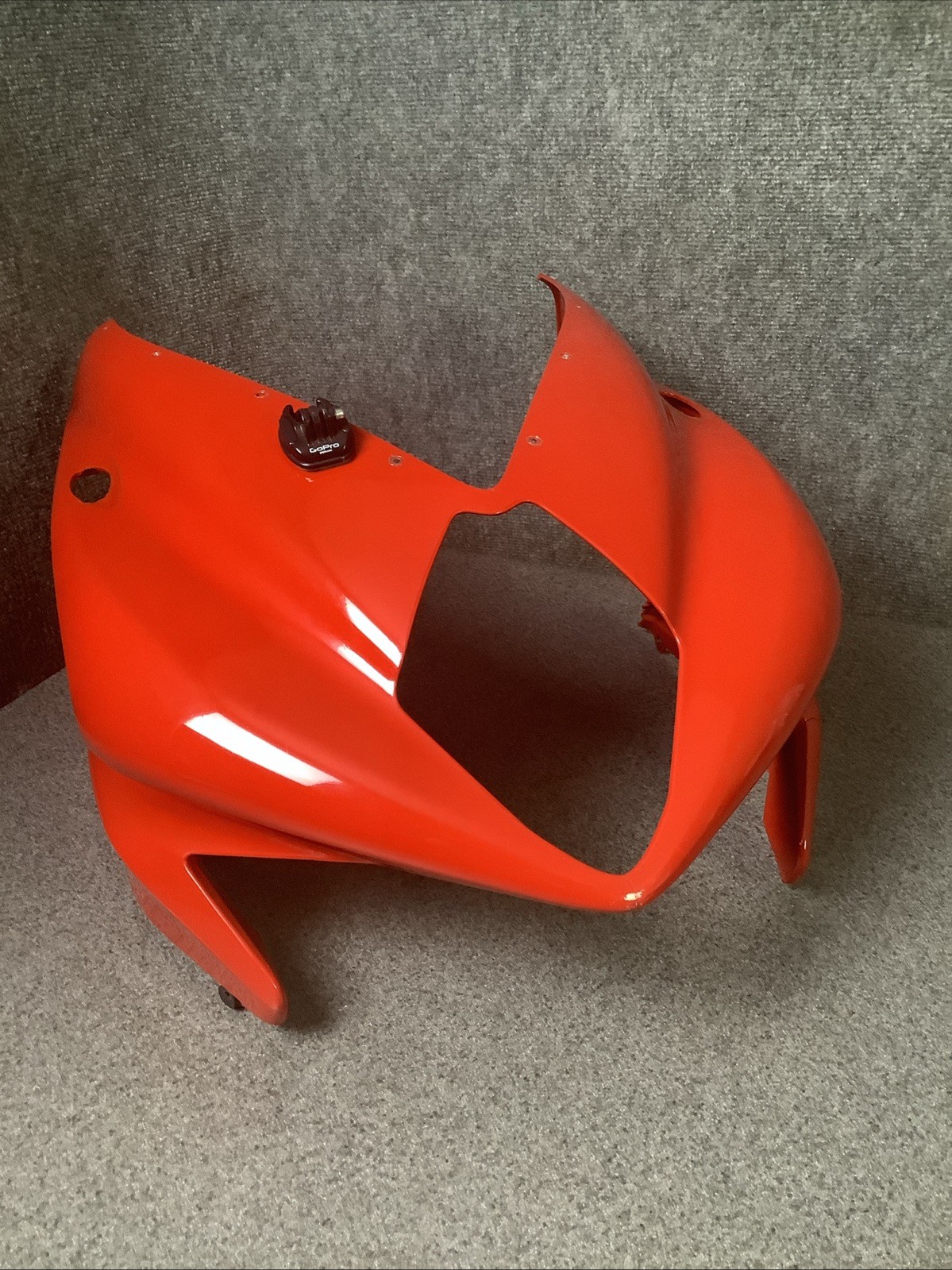 12-14 MV Agusta F3 675 OEM Upper Front Nose Fairing Cowl Red 533
