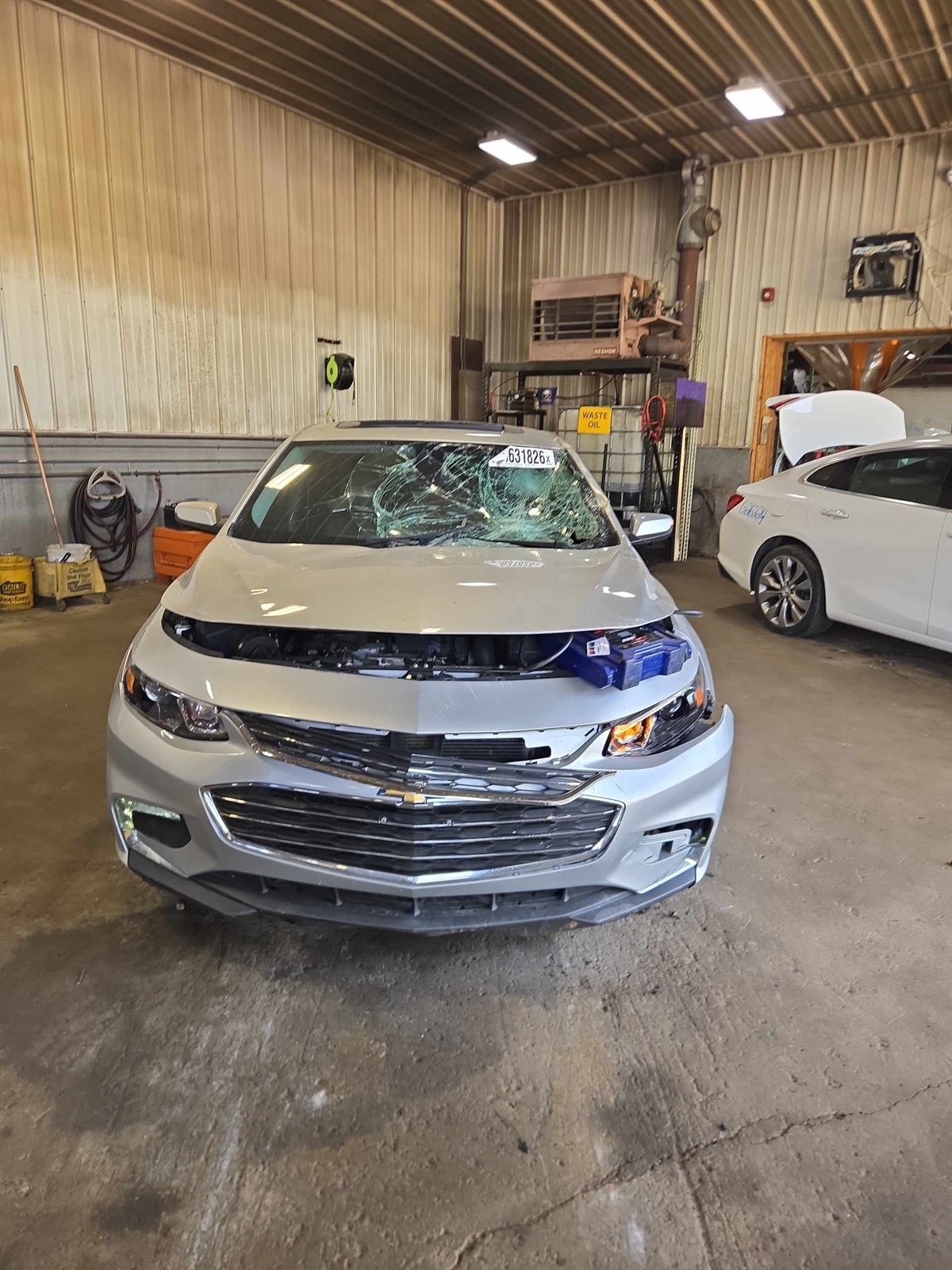 Used Front Left Door Assembly Front fits: 2016 Chevrolet Malibu VIN Z 4th digit