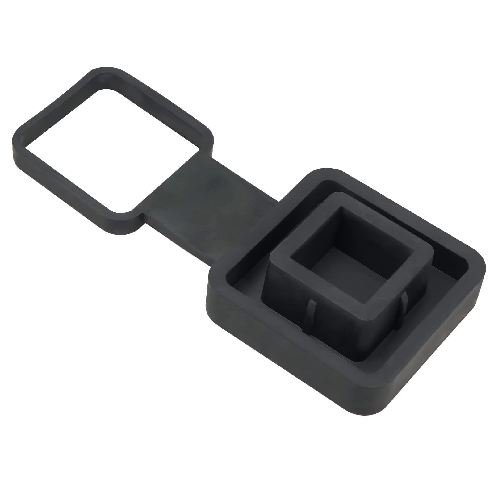 2″ Rubber Hitch Receiver Cover Tow Trailer Tube for Trailer Hitch Receivers