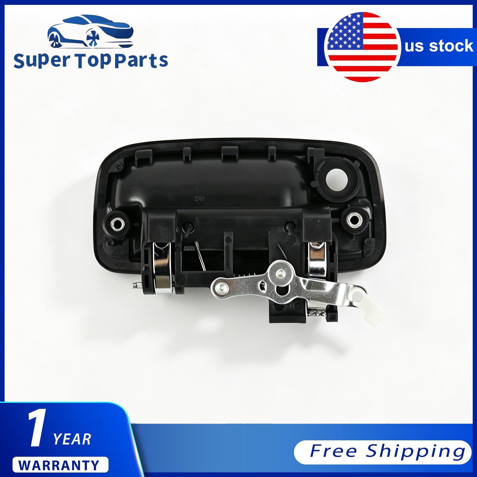2x Front Metal Exterior Door Handle for Toyota Tacoma 95-04