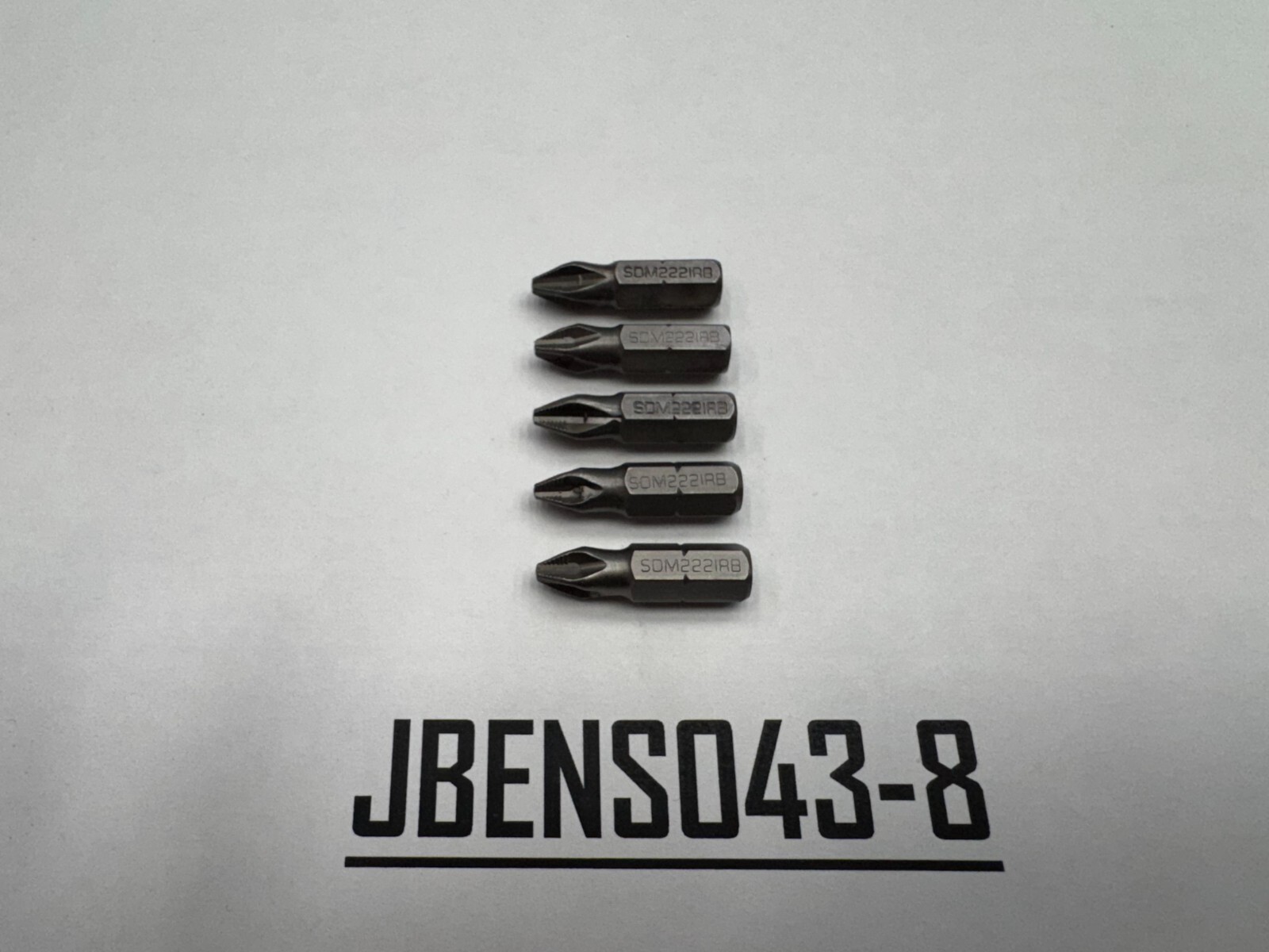 Snap-on Tools USA NEW 5 PACK 1/4″ Hex #2 Phillips ACR Screwdriver Bit SDM222IRB