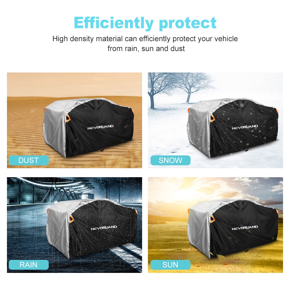 XXXL Waterproof ATV Cover 100 inch All Weather Rain Snow Dustproof UV Protection