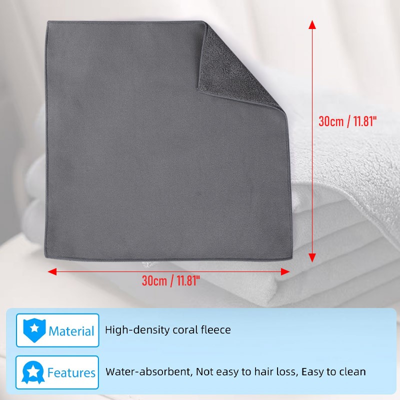 1Pcs Pack Microfiber Cleaning Cloth No-Scratch Rag Car Polishing Detailing Towel