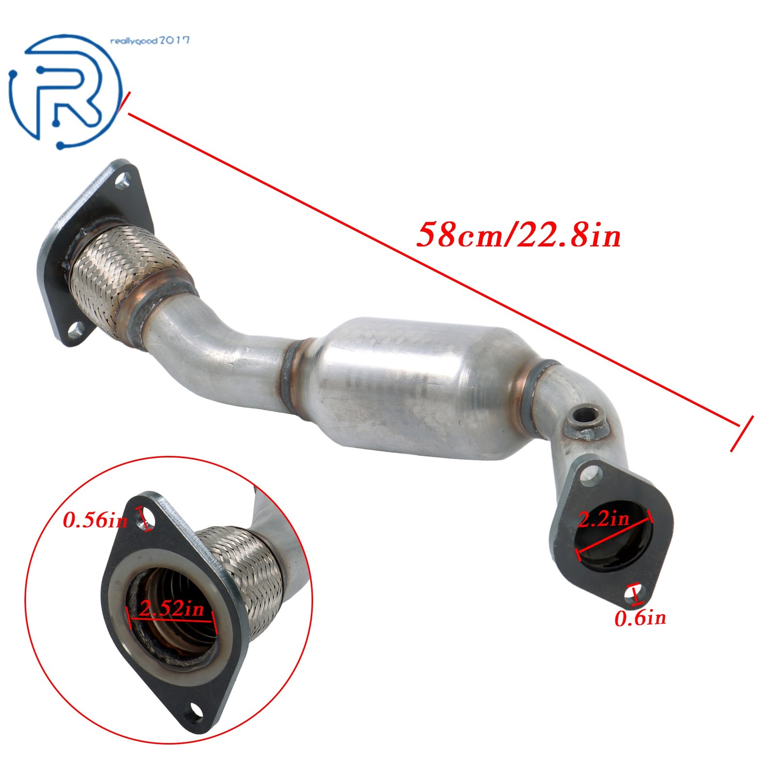 For Buick Lucerne 3.9L 2009 2010 2011 Front Pipe Catalytic Converter Direct Fit