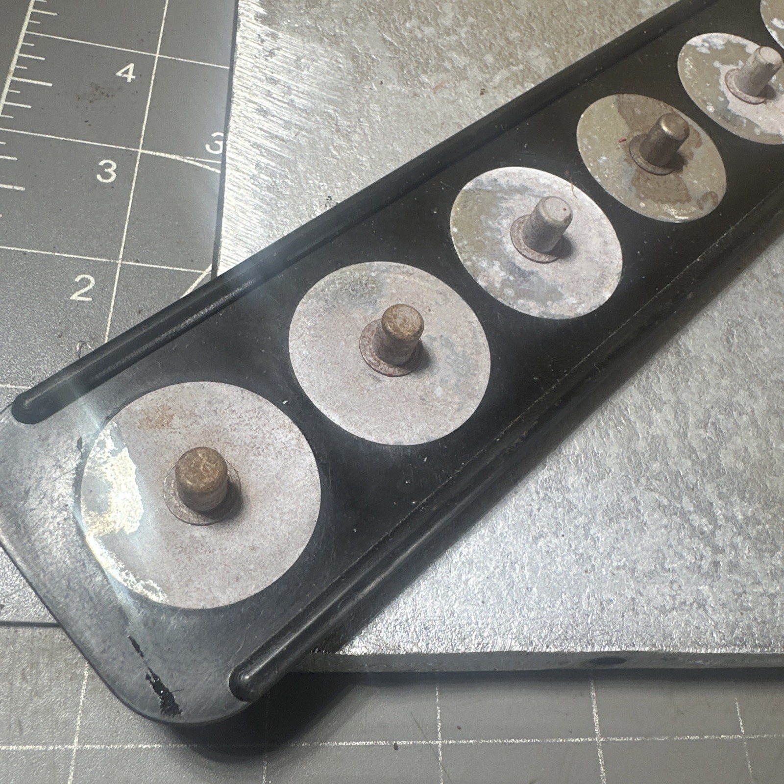 SEARS Craftsman Magnetic Socket Holder Rail 3/8″ Drive 34513