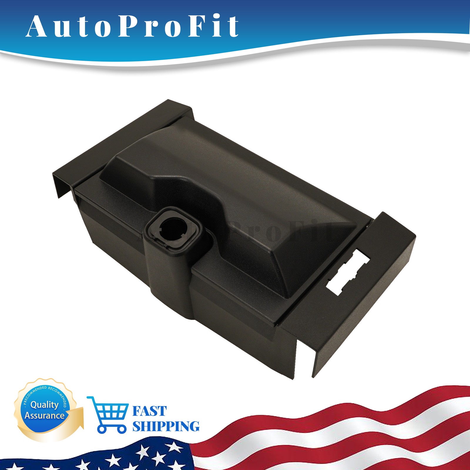 NEW FL3Z1813562AT For F150 Seat Armrest Cup Holder Storage Box Replacement