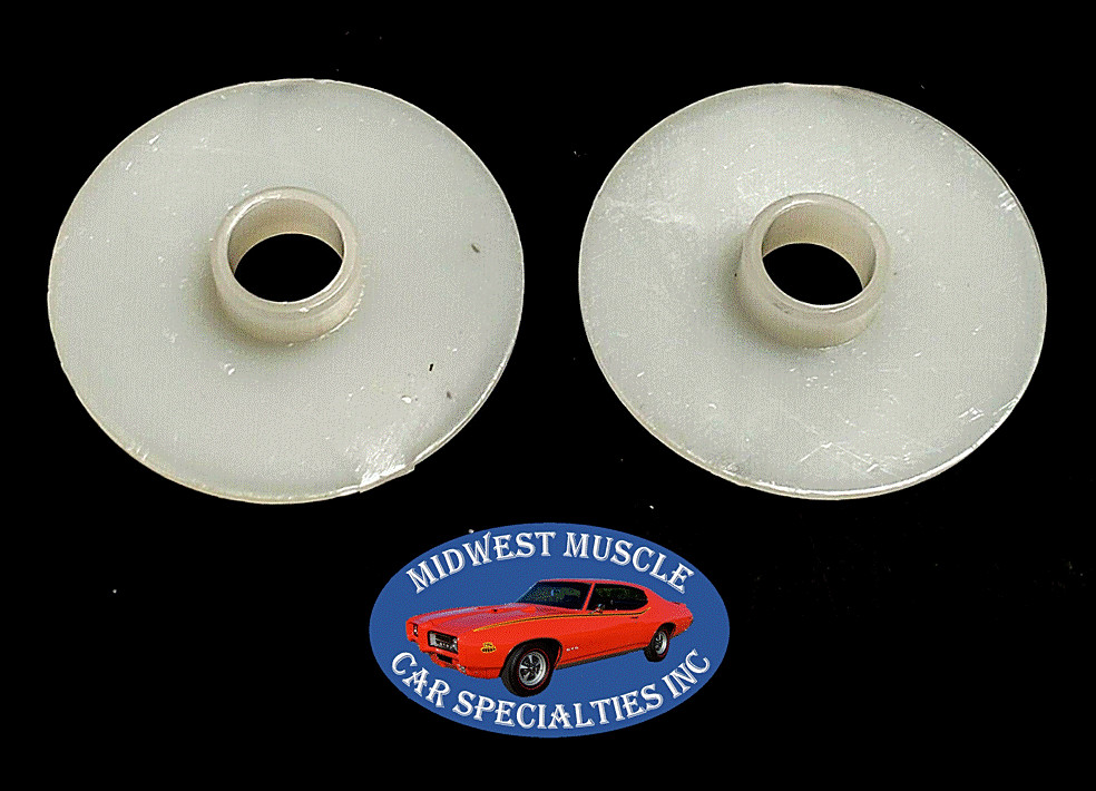 GM GMC Door & Rear Quarter Window Glass Mounting Plastic Bushing Washers 2pc A67