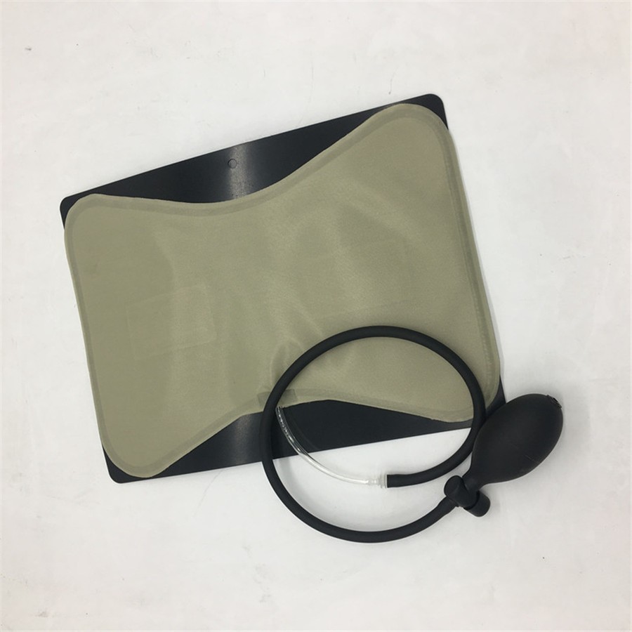 Inflatable Car Seat Built-in Air Pressure Cushion Lumbar Support Manual Pump