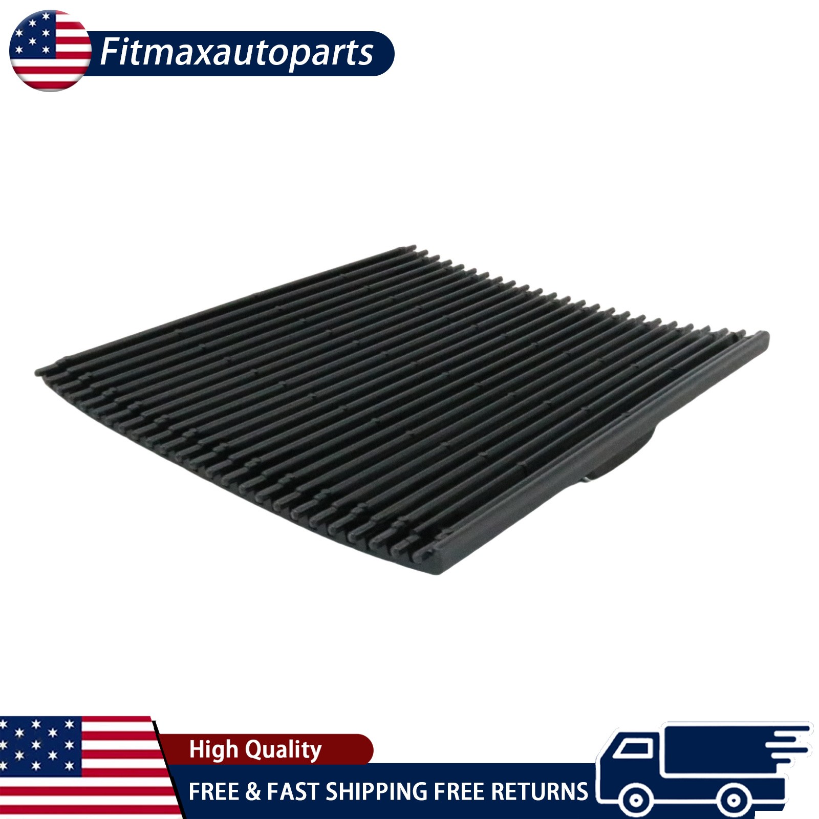 Console Cup Holder Tray Roller Blind Cover Black For Mercedes-Benz ML GL GLE GLS