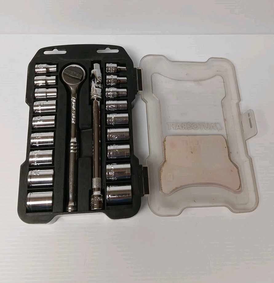 Autocraft Ratchet Socket Set AC332 3/8″ Drive 21pc Complete Set
