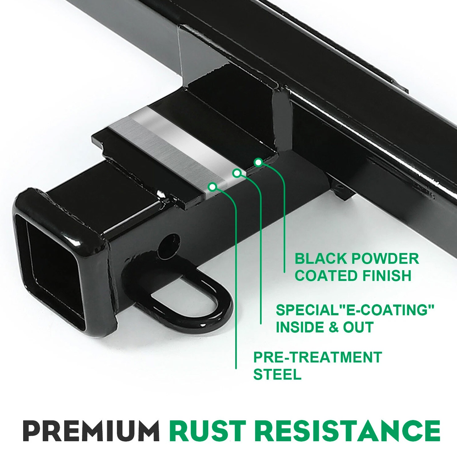 #13416 Class 3 Trailer Hitch Tow Hitch 2″ Receiver For Toyota RAV4 2019-2023