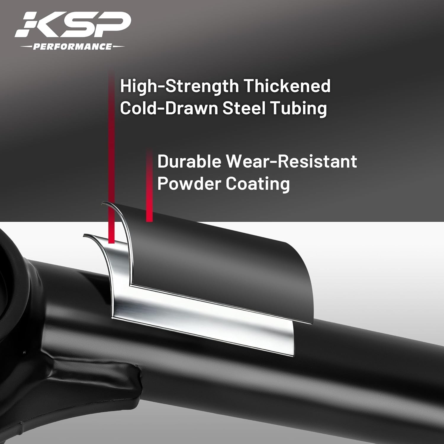 KSP 2-4″ Front Upper Control Arms for 2019-2024 Chevy Silverado GMC Sierra 1500