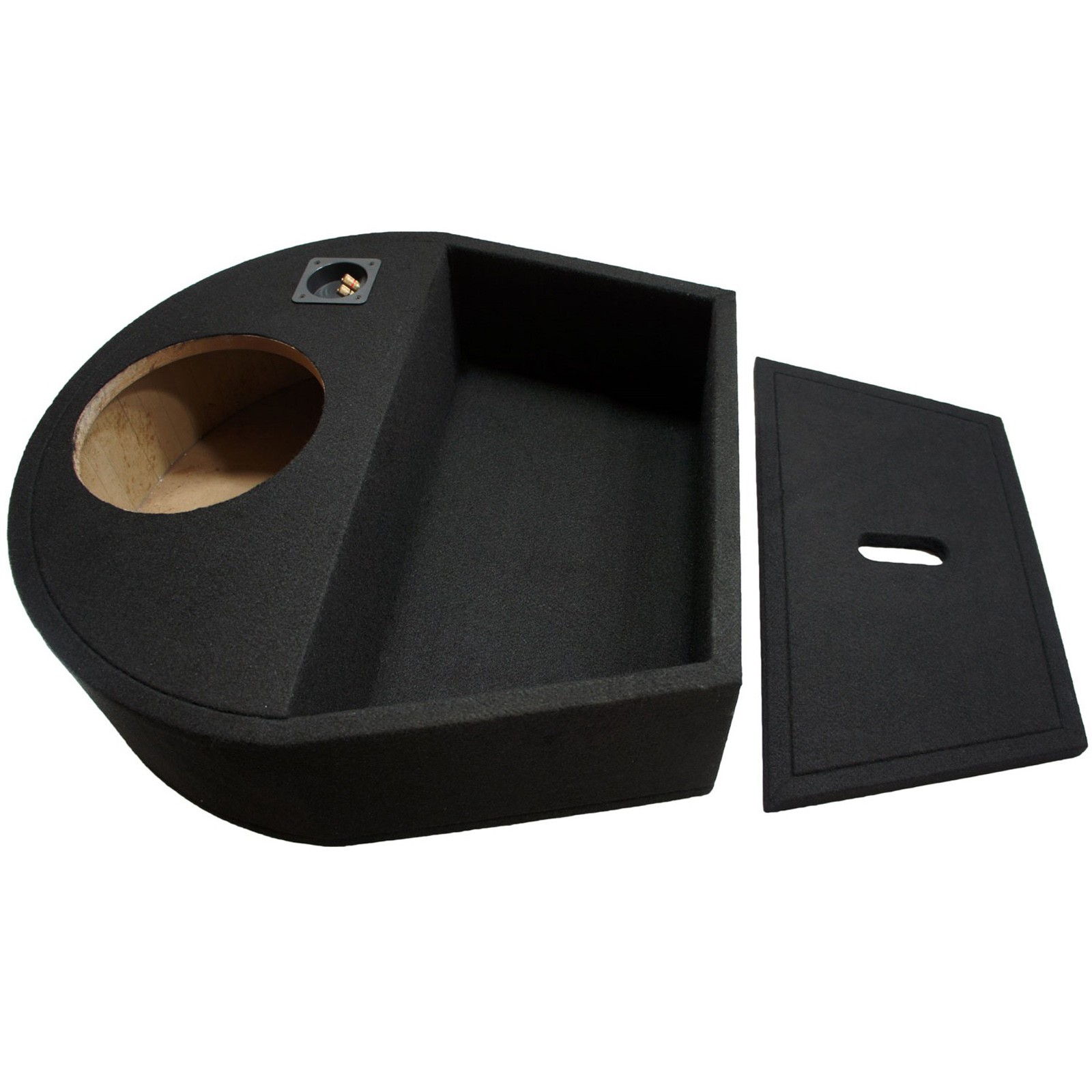 Universal Fit Single 10″ Subwoofer Sealed Replacement Spare Tire Custom Sub Box