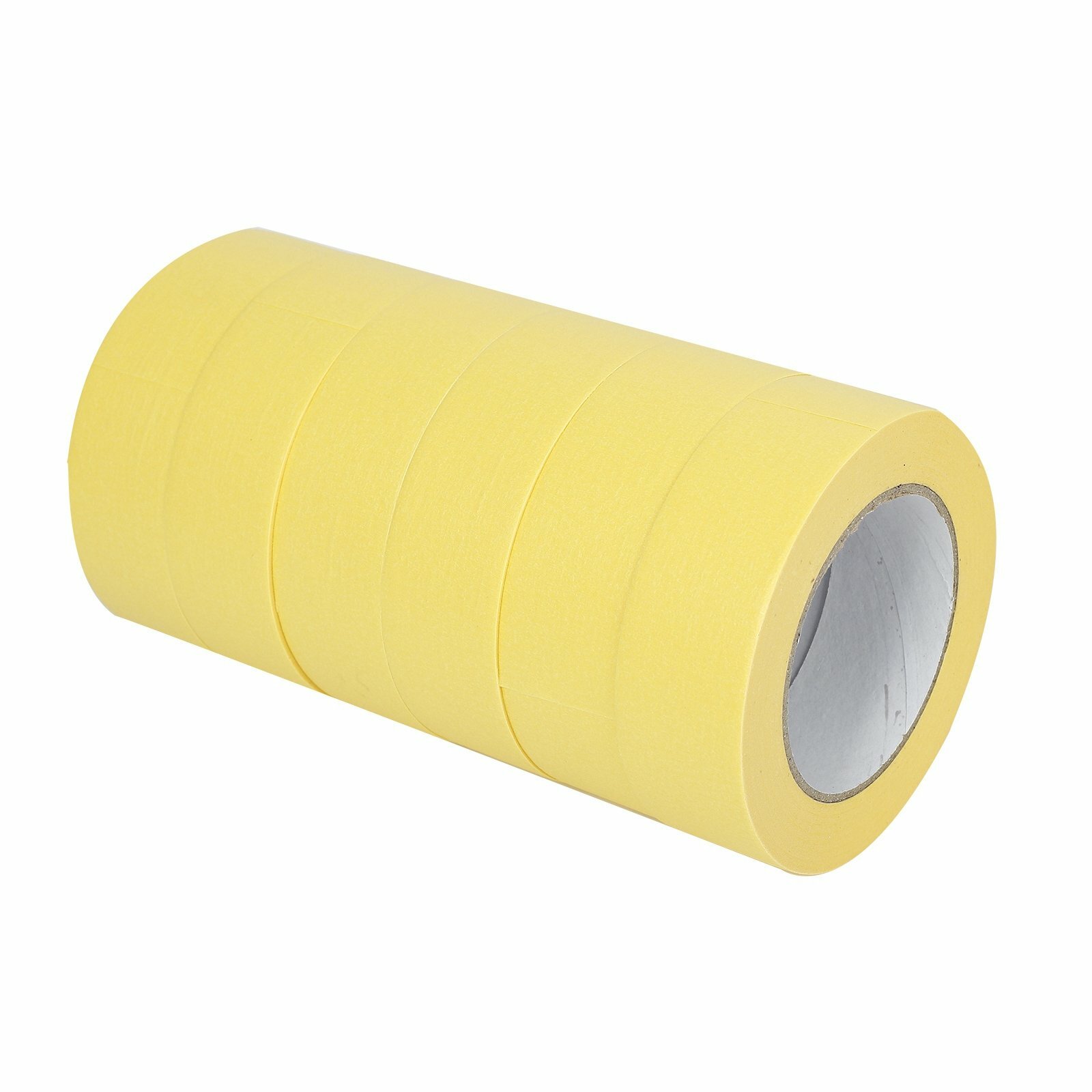 6 Rolls 06654 Automotive Refinish Yellow Masking Tape Rolls 1.5 in.