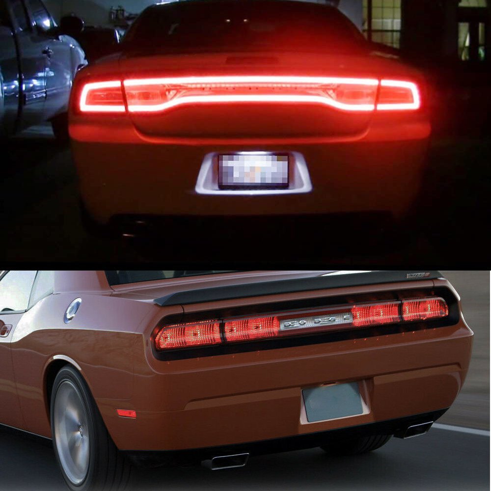 OXILAM LED License Plate Light Tag Bulb For 06-2014 Dodge Charger Challenger EAH