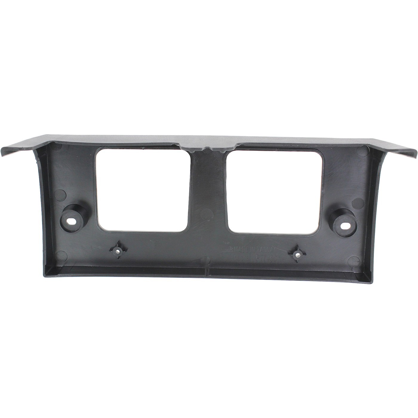 License Plate Bracket For 2013-2015 Nissan Altima Front Textured Black Sedan