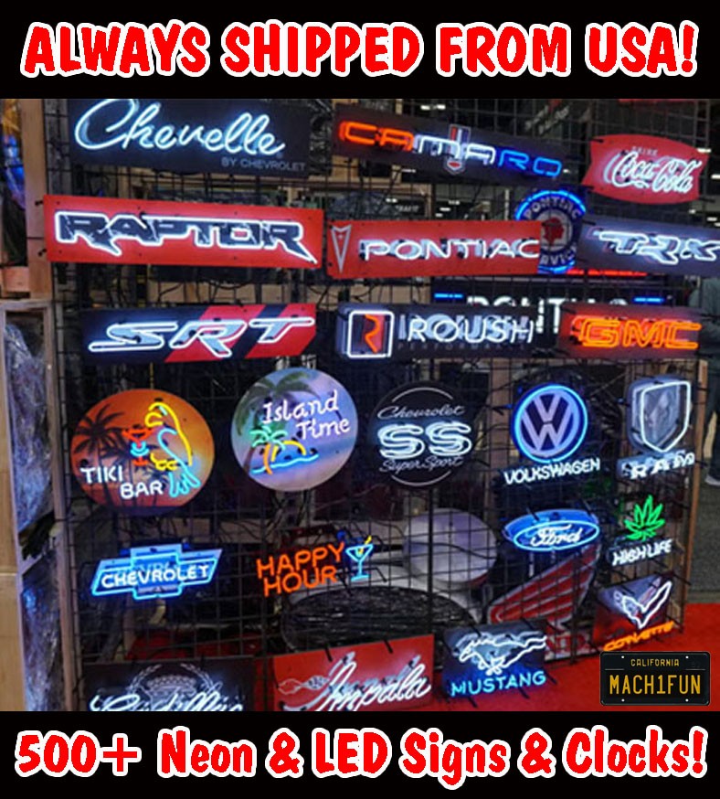 Neon Clock – Chrome White 15″ 8CHRCW * ​Ships FREE to the 48-State USA!