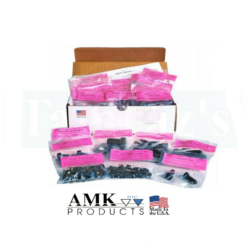 66 67 Mopar B-Body 273/318 w/Disc Front Brakes Chassis Master Bolt Kit 252 Pcs