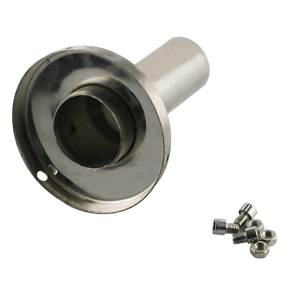 For 3” Stainless Round Exhaust Muffler Universal Removable DB-Killer Silencer