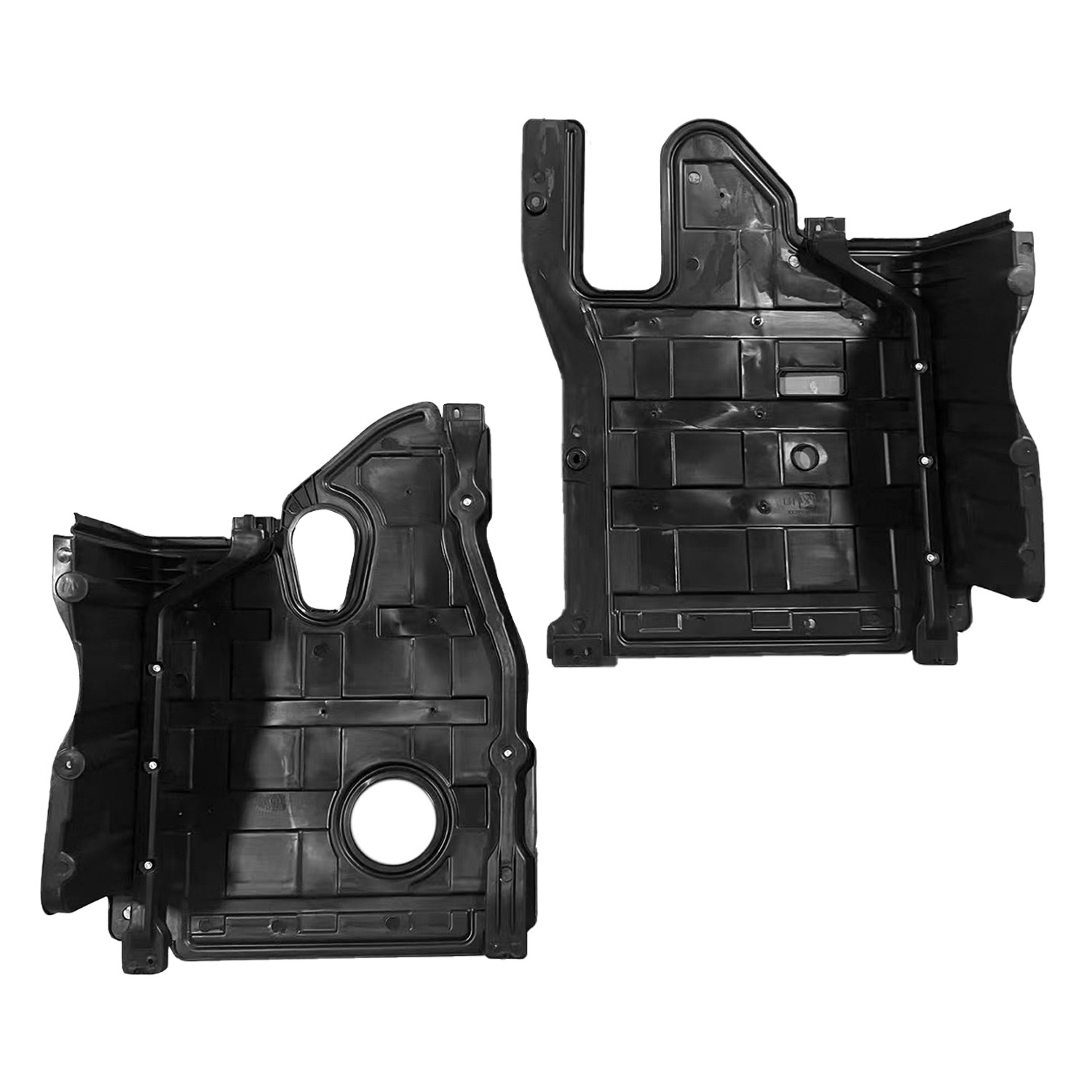 Pair Under Engine Splash Shield Right & Left For 2.4L Sonata 11-14 Optima 11-15