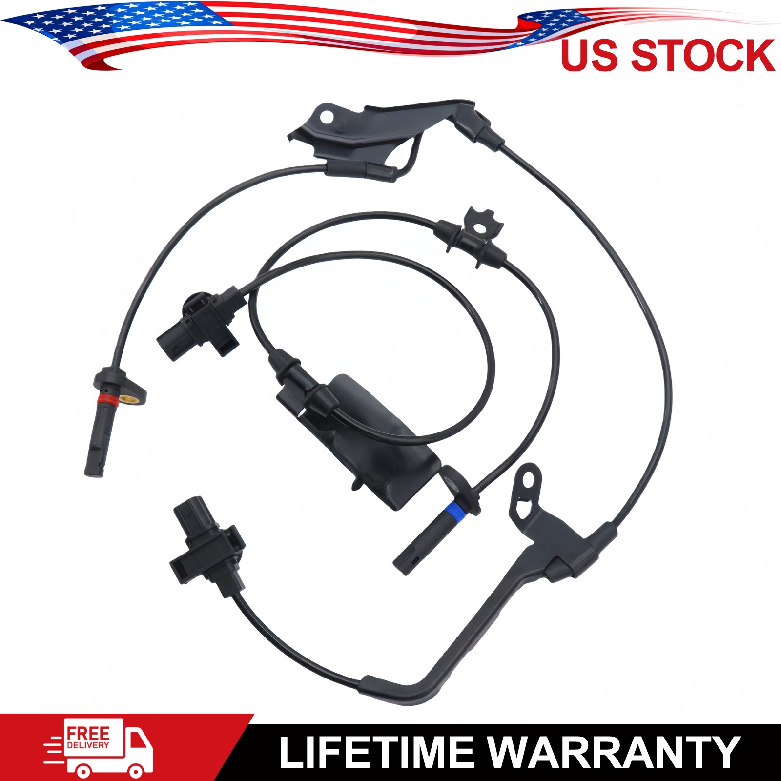 4x ABS Wheel Speed Sensor Front Rear Left Right Fits Acura MDX 2007-2012 Set
