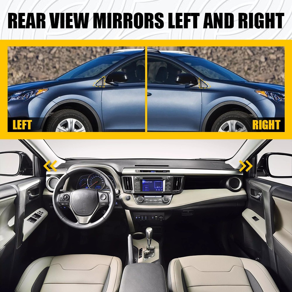Front Left Right Side Fender Corner Molding Trim Cover For Toyota RAV4 2013-2018