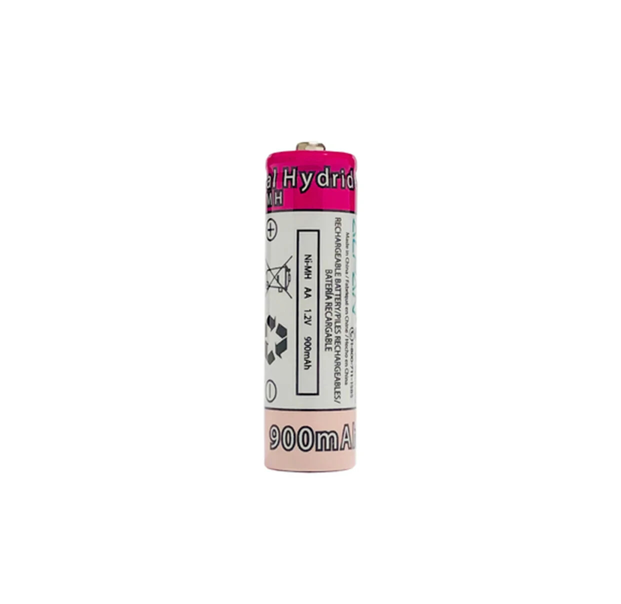 Alpan Rechargeable Batteries For Solar Lights Nickel Metal Hydride 1.2V AA 900 m