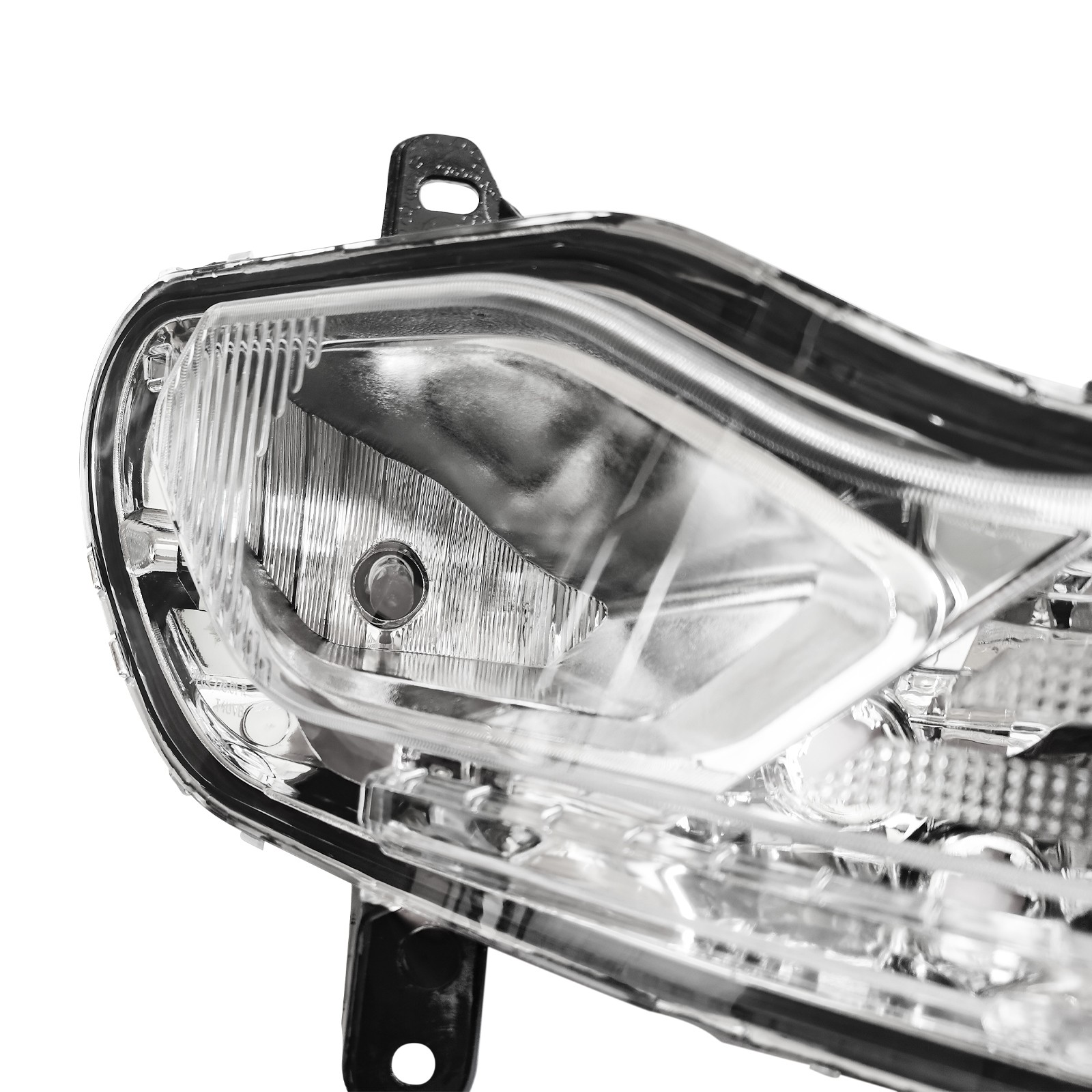 Left+Right Side Front Bumper Fog Light Assembly w/Bulb For 2013-2016 Ford Escape