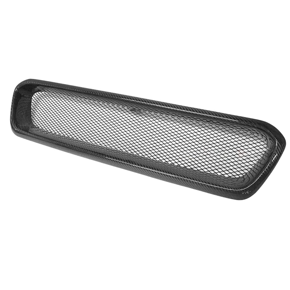 Carbon Fiber Style Honeycomb Front Bumper Grille Grill For Subaru WRX 2015-2017