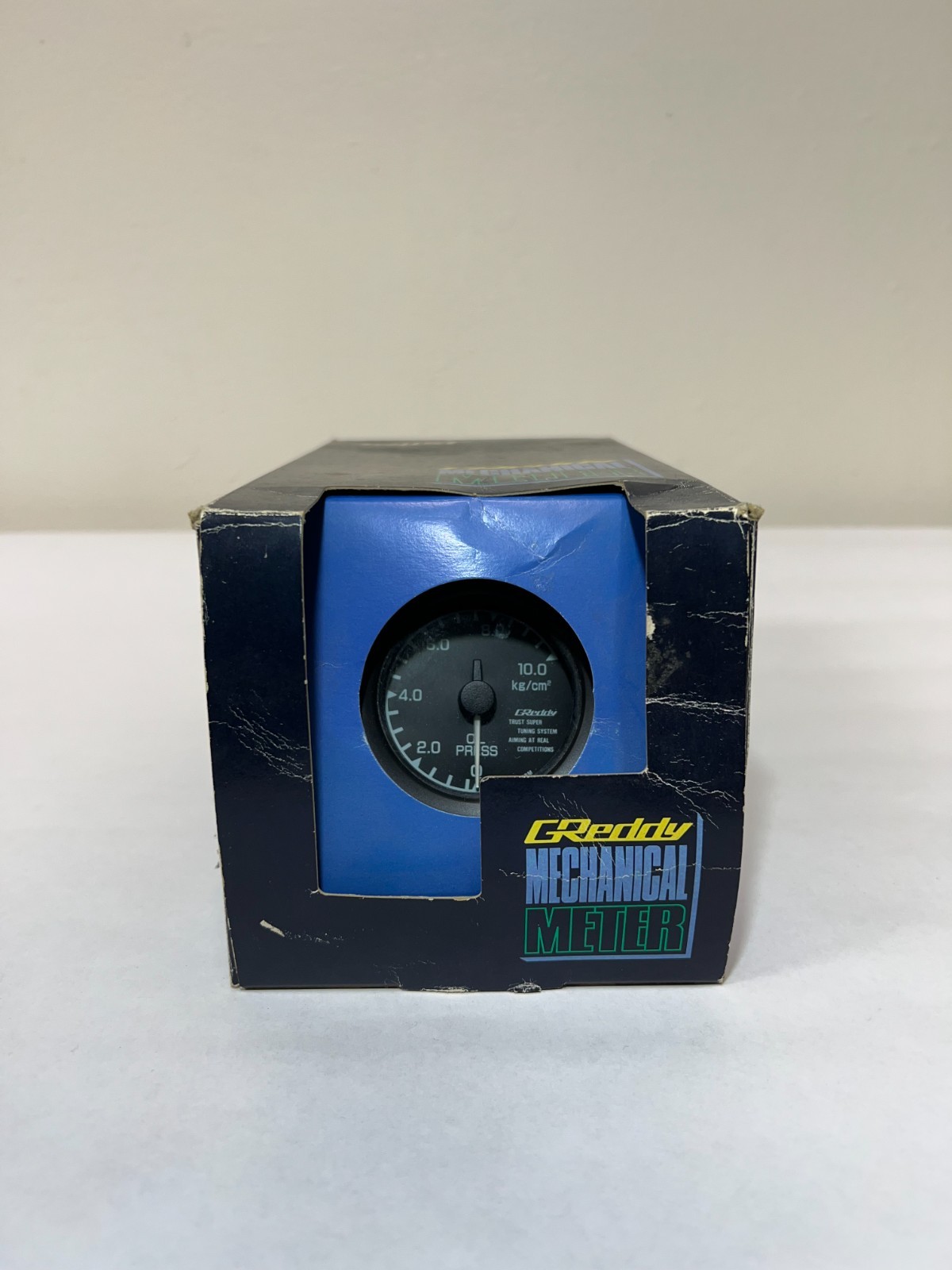 GReddy TRUST Mechanical 60mm Black Oil Pressure Gauge – (Brand New, Old Stock)