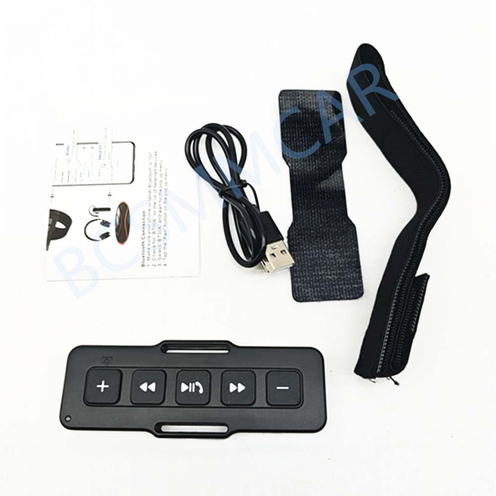 Wireless Bluetooth 5.0 Media Button Remote Controller For Car Motorcycle Outdoor