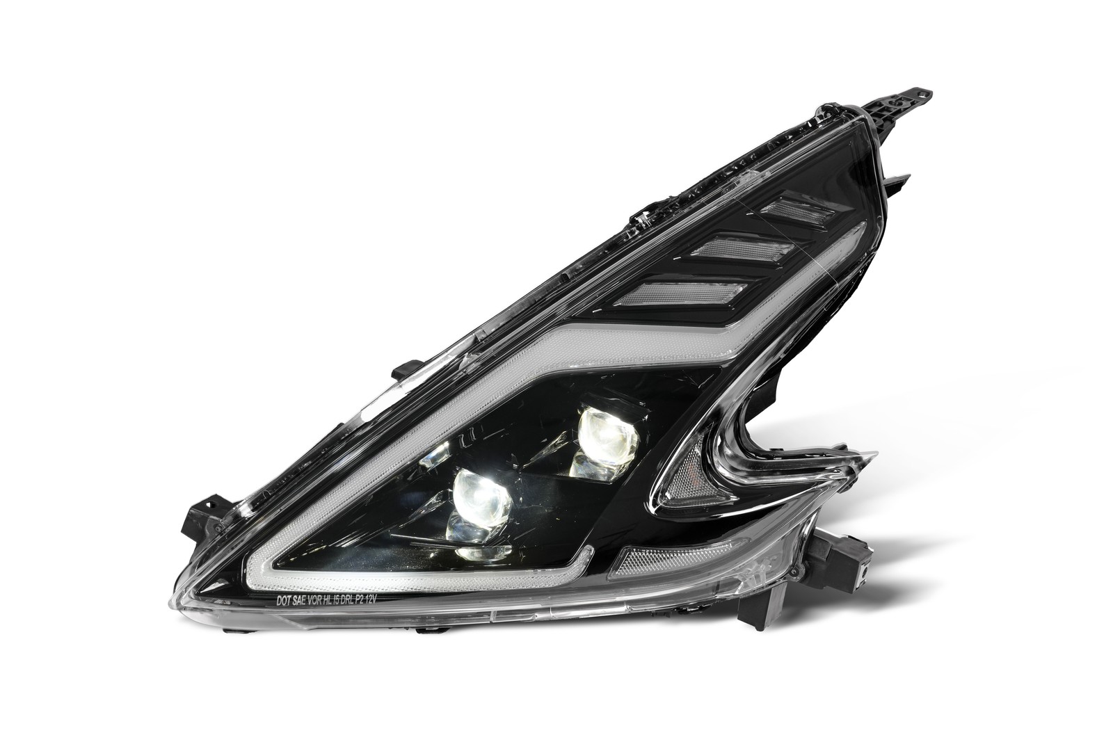 LED Projector Headlights Front Lamp RH+LH For Nissan 370Z Fairlady Z34 2009-2021