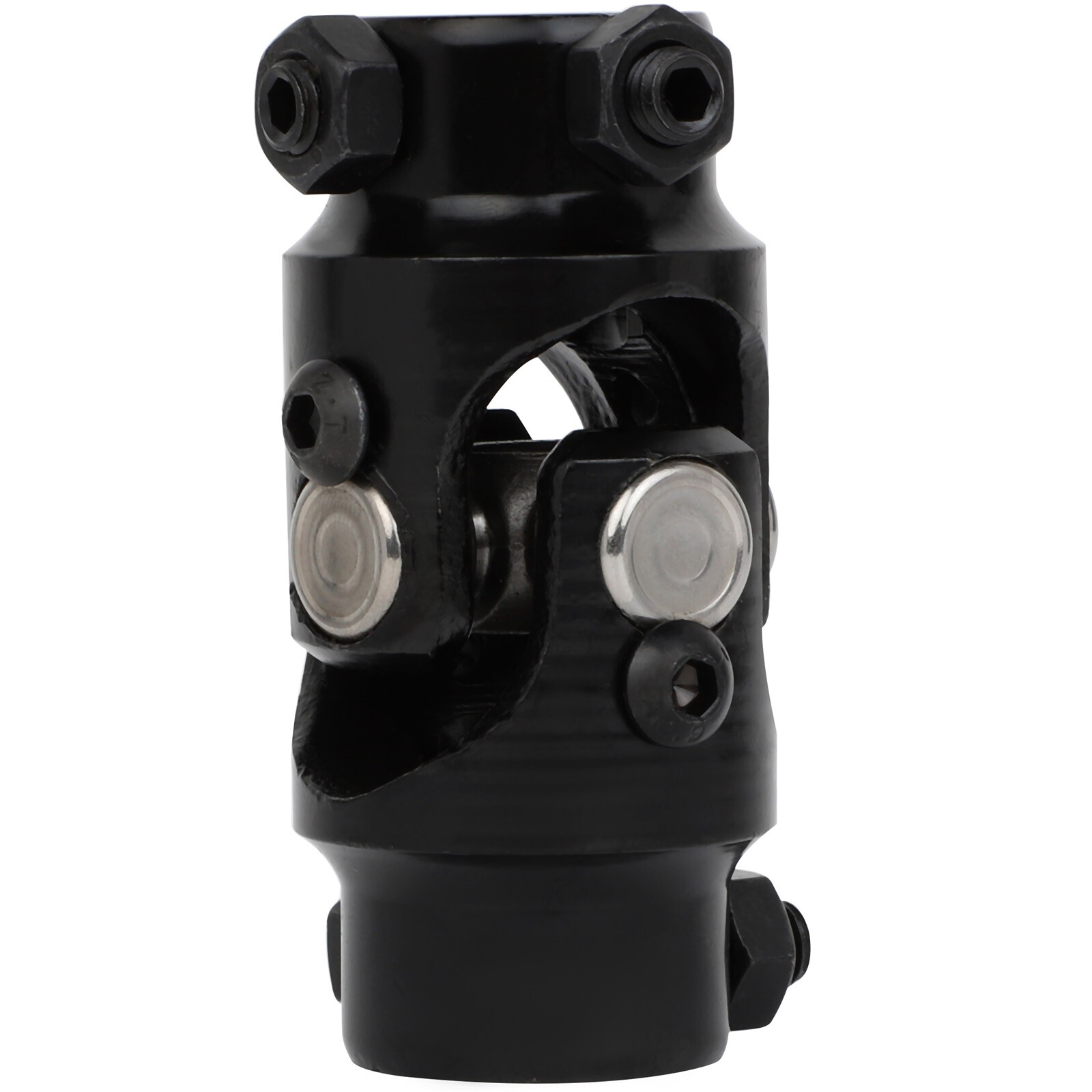 New 3/4″ DD X 3/4″ DD Universal Steering U Joint Single Shaft Coupler Black