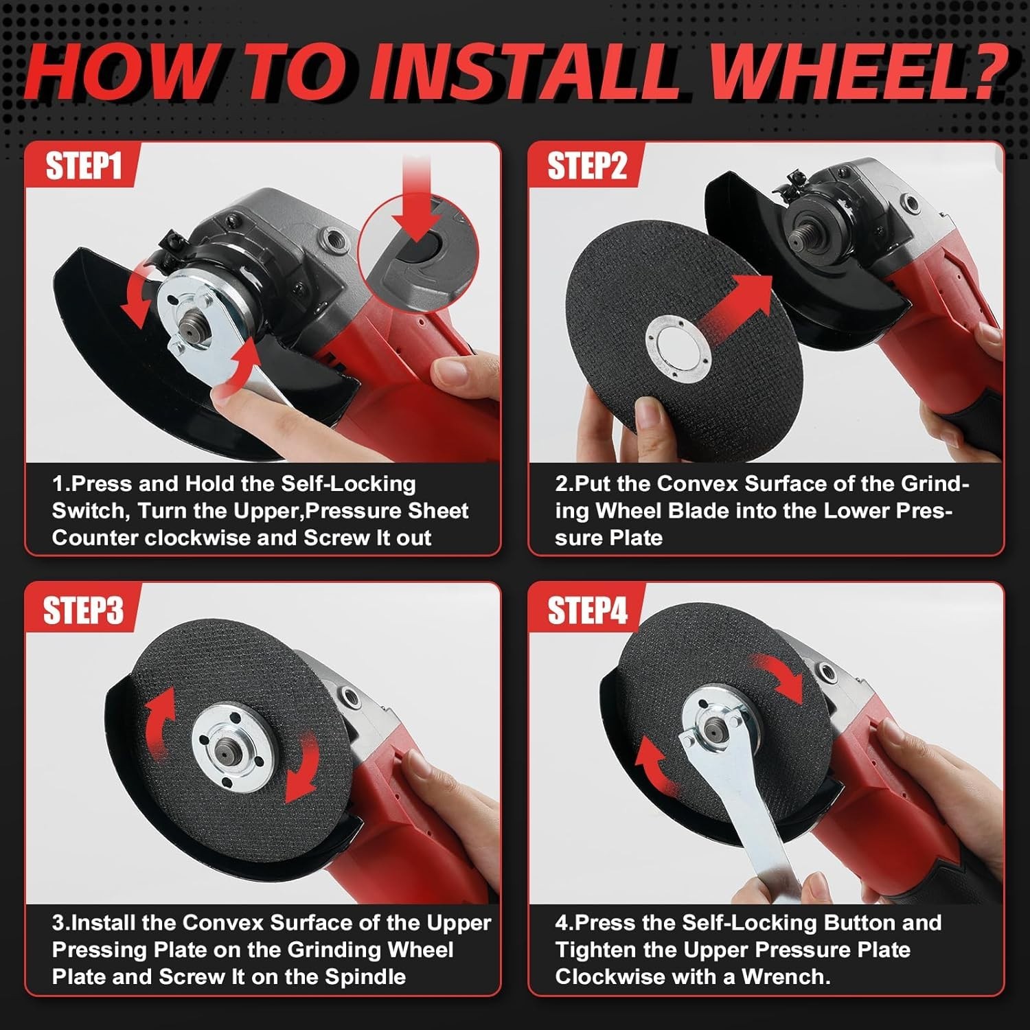 Flat Surface Cleaner 15.8 Inch 3600 PSI Hot Cold Water Pressure Washer 3 Wheels