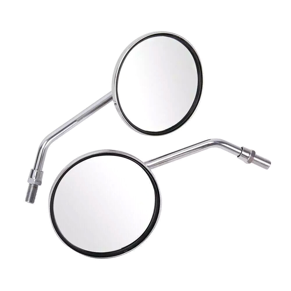 Motorcycle Round Rearview Side Mirrors for Honda CT70 CT90 CT110 CT125 CT200