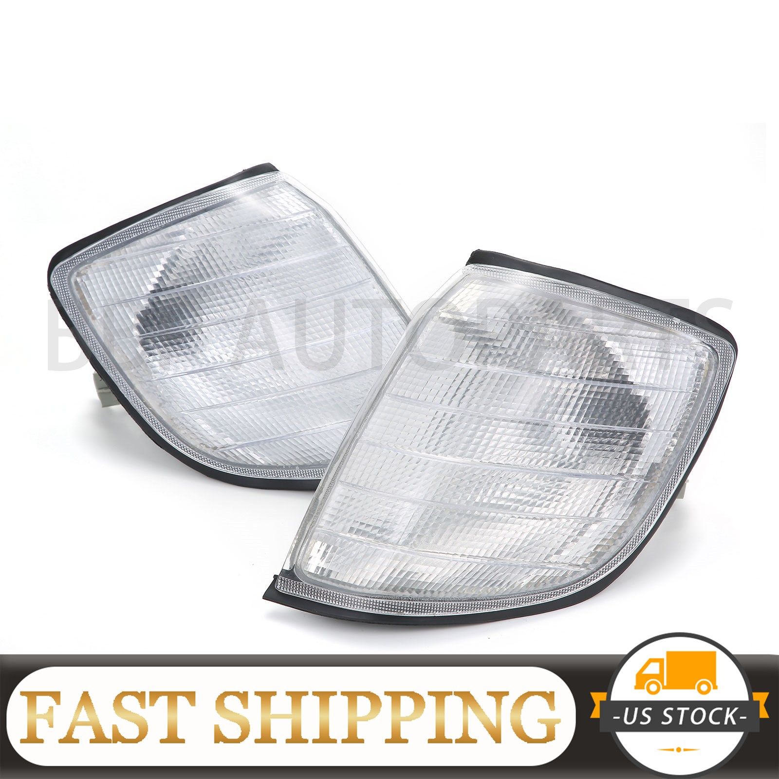 Left Right Front Turn Signal Lamp Conrer Light For Benz S Class W140 1992-1999
