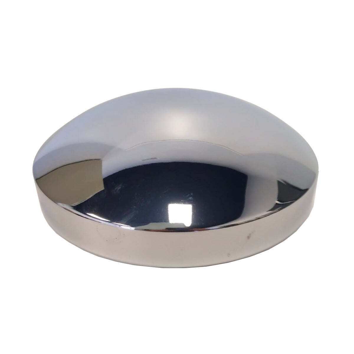 Fortpro Semi Truck Chrome Steel Rear Dome Style Hub Cap Fits 8.5″ axle dia – 8″