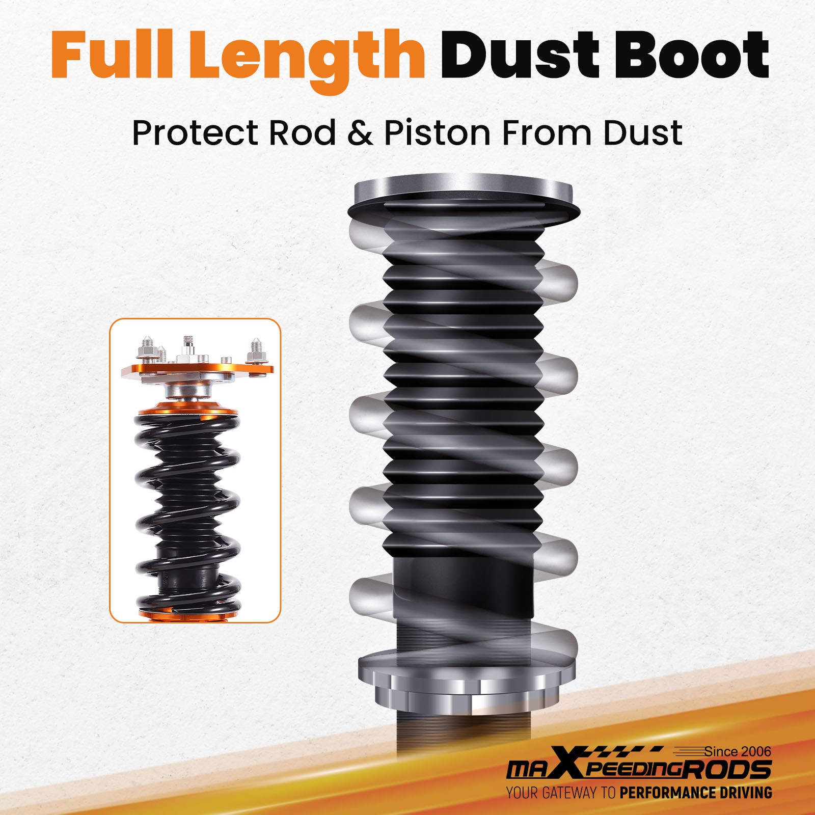 MaXpeedingrods 24 Way Adjustable Coilovers For Nissan 240sx S13 89-94 Lower Kit